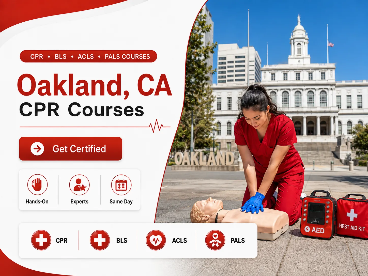 Healthcare provider BLS class in Oakland, CA – AHA certified